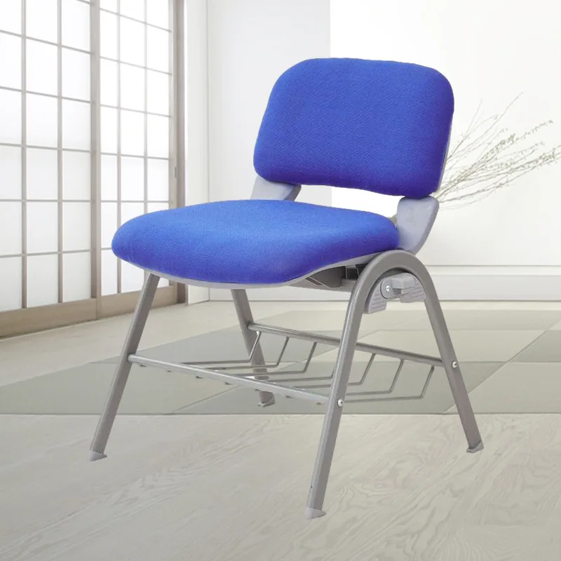 Blue Minimalistic Office Seating reception chair