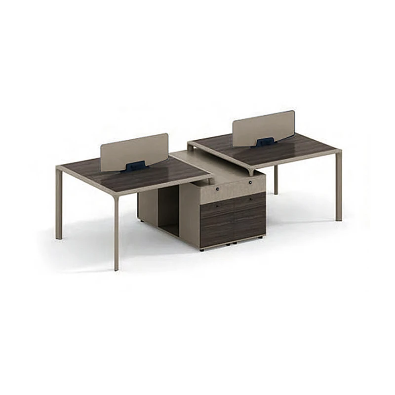 Factory Price Brown Nordic Style Multifunctional MDF Wood Office Desk